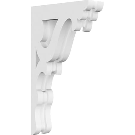 Cornelia Architectural Grade PVC Corbel, 1 7/8W X 6 1/2D X 11H